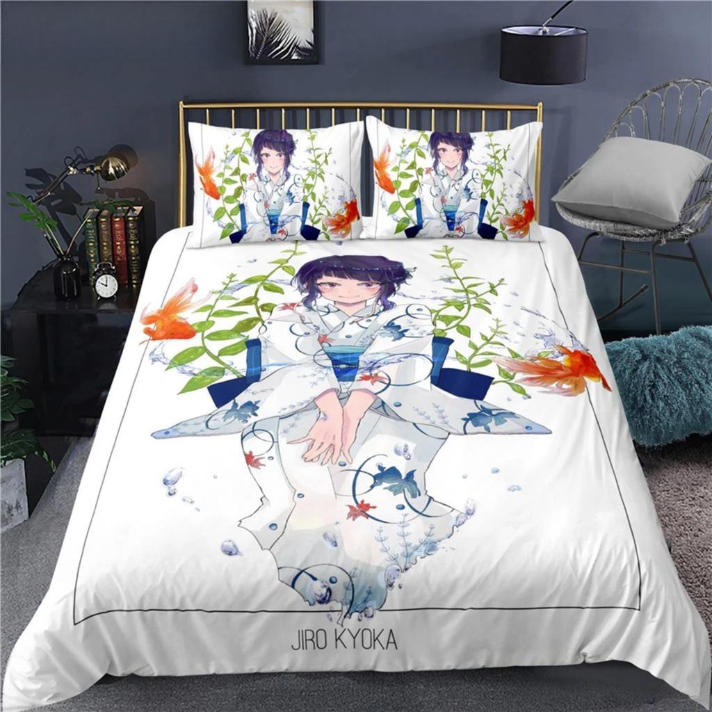 Hot My Hero Academia 3D Printed Bedding Set Duvet Covers Pillowcases Comforter Bedding Set Bedclothes Duvet Cover 200x200
