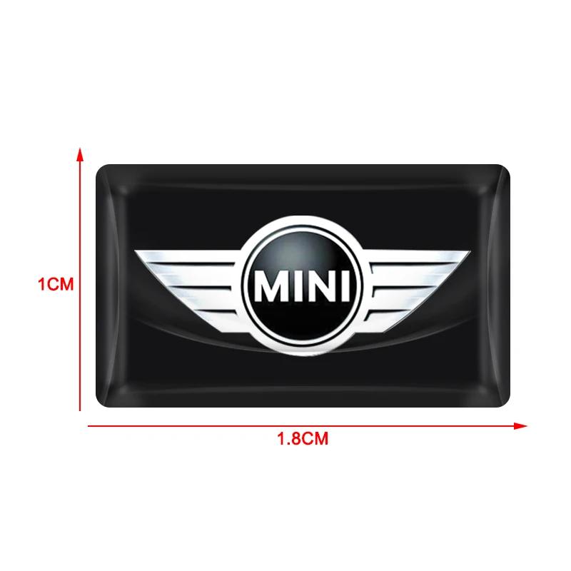 Nowy Stylizacja Samochodu Naklejki Samochodowe 3D Epoksydowe Małe Naklejki Klej Kropelkowy Do BMW Mini Cooper F54 F55 F56 R56 R60 SONE Roadster Clubman Coupe
