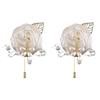 Exquisite Corsage Corsage Artificial Flower for Wedding Bridesmaids and Groomsmen Artificial Flower and Pearls