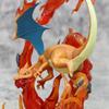 Charizard GK Figure Model: Yellow & Black Flame Effect Statue Toy