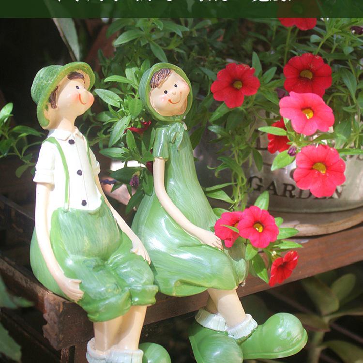 Dangle Leg Garden Doll: Outdoor & Indoor Decor for Courtyard, Living Room, Balcony, and Shelves.