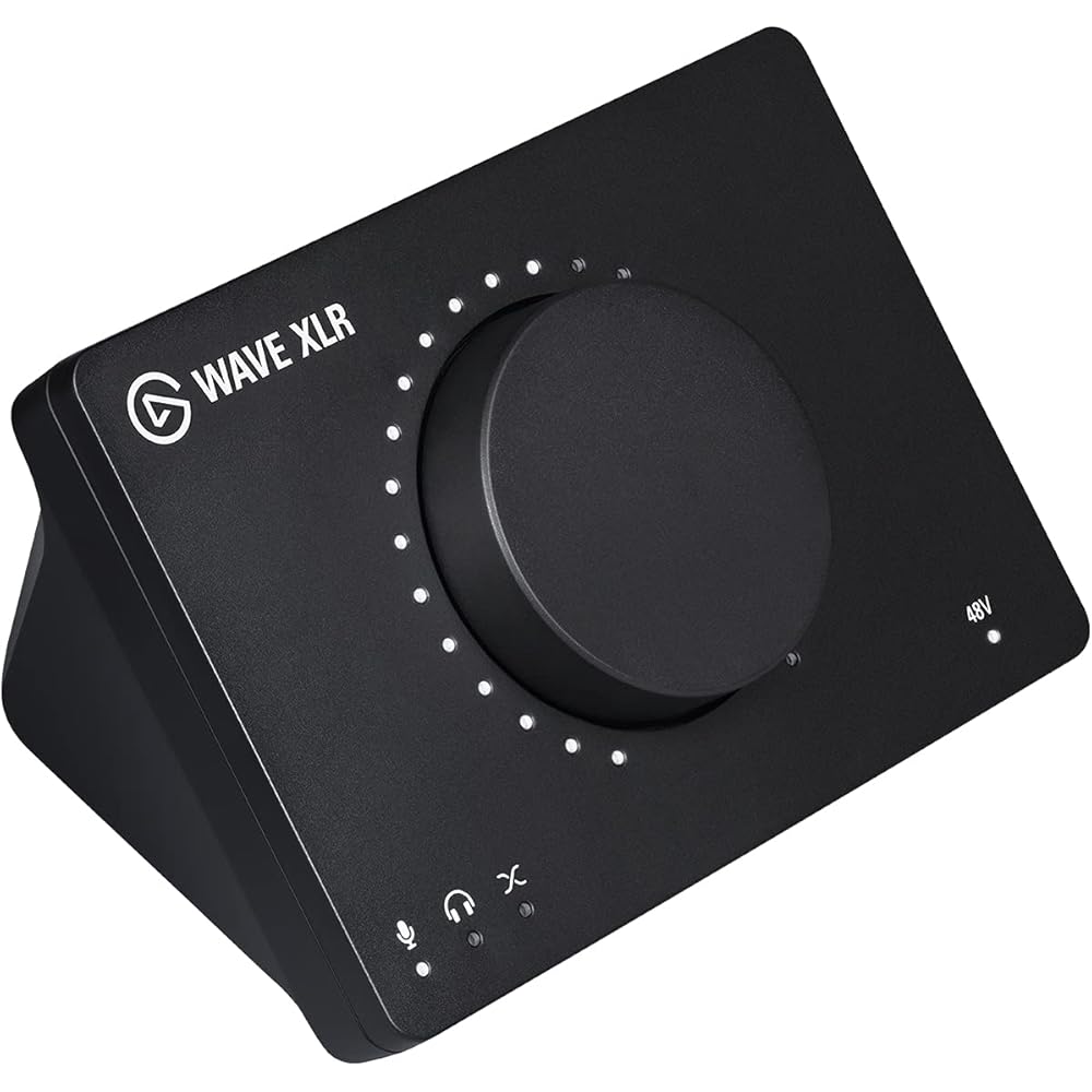 [Esclusiva Amazon.co.jp] Elgato Wave XLR Interfaccia Microfonica Elgato/Soluzione di Mixaggio Digitale Connessione Wave XLR a USB-C per Streaming, Reg