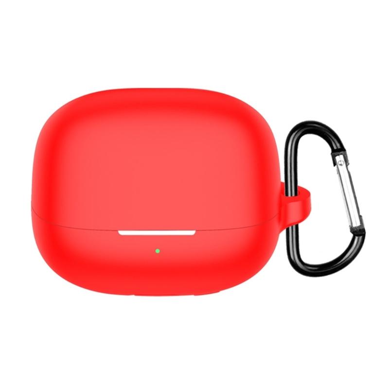 Wysokiej jakości silikonowe etui ochronne do słuchawek Buds5Pro Pyłoszczelna i odporna na wstrząsy osłona pudełka ładującego z karabińczykiem