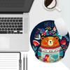 Soft Mouse Pad with Wrist Rest Comfortable Non-slip Silicone Mouse Pad Gamer for PC Laptop Ergonomic Wrist Mouse Pad