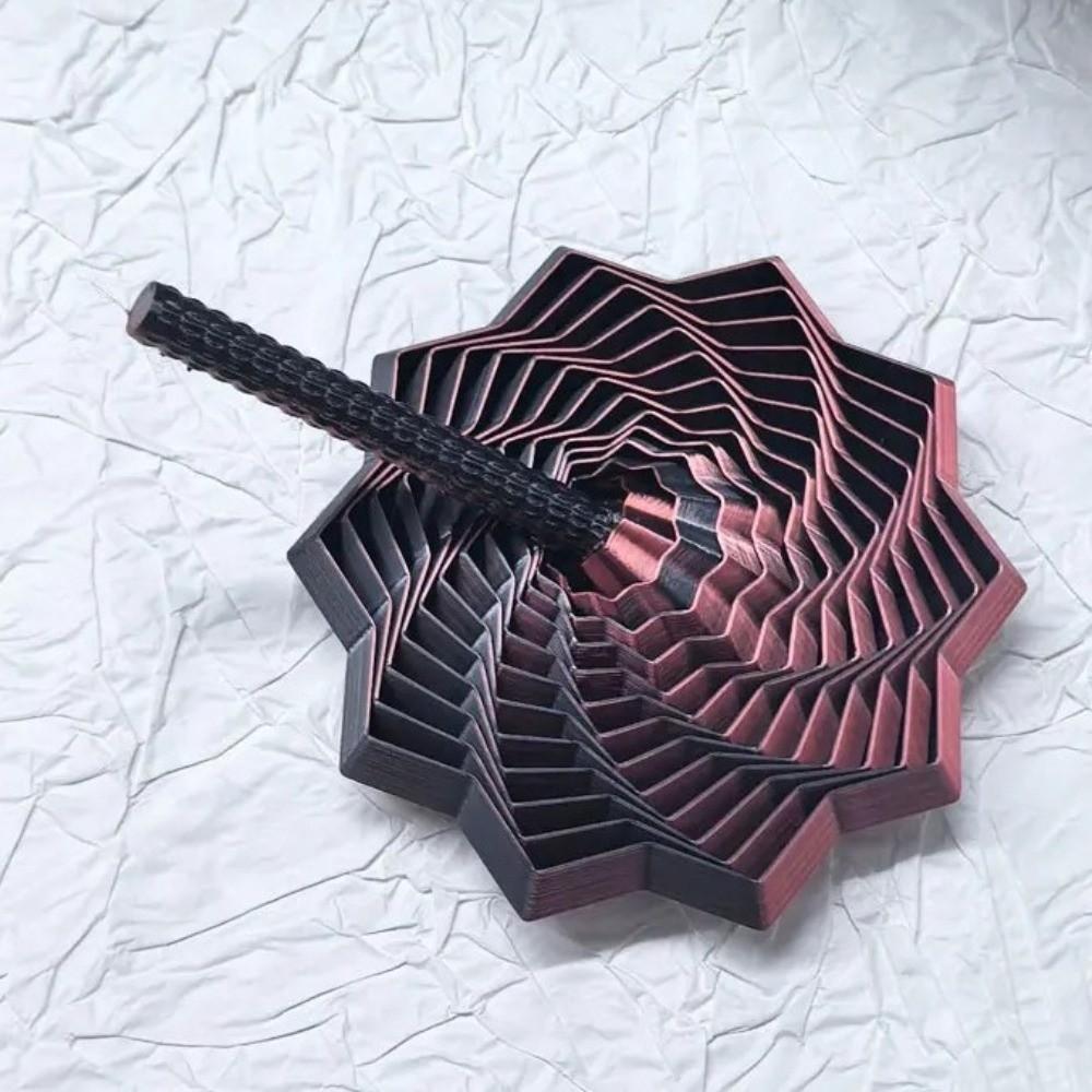 3D Printing Fractal Fidget Star Model Expanded Expanded Sensory Model AntiAnxiety Toy Kid/ Adult