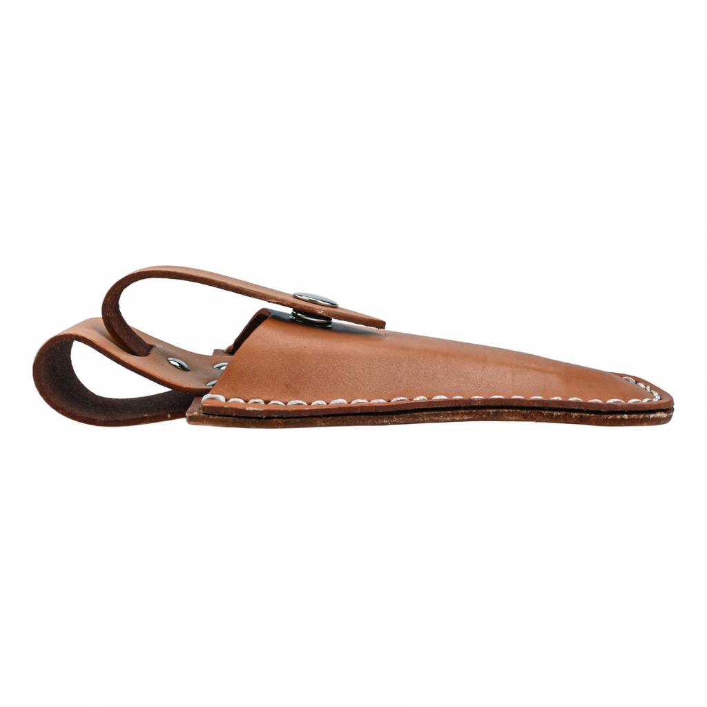 Heavy Duty Leather Sheath for Scissors and Pliers Perfect for Job Site Use