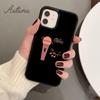 Cool Music Microphone Phone Case for iPhone 11 12 13 14 Pro Max Mini X XR XS SE 2020 6 7 8 Plus Samsung Galaxy S21 S22 Shell