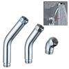 Compatible Shower Head Adapter For Home Bathroom Accessory Chrome Chrome Shower Connector Flexible Bathing Options
