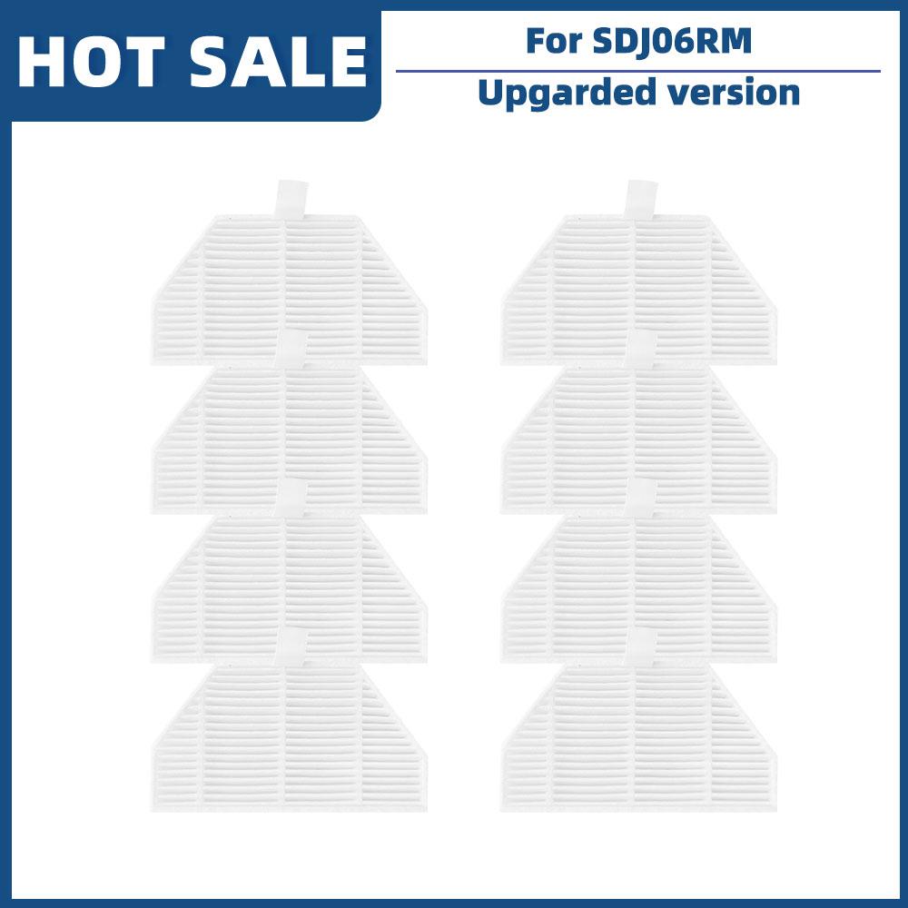 Dla Xiaomi Roidmi EVA Samoczyszczący Opróżniający Robot Odkurzający SDJ06RM Części Zamienne Akcesoria Szczotka Boczna Filtr Hepa Mop Worek na Kurz