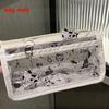 Cartoon Translucent Pencil Case Multi-Layer Vertical Large-Capacity Stationery Storage Bag School Supply Cosmetic Bag