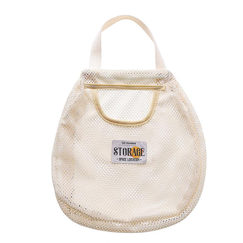 Mesh pocket storage bag Household door back wall hanging wall hanging pocket wardrobe dormitory bedside underwear socks finishing bag