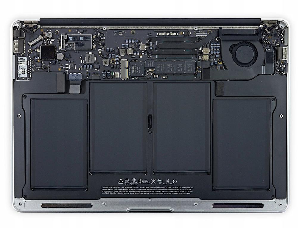 Battery For Apple Macbook Air 13 A1466/A1369/A1496 Mc503Ll 7150Mah Original Ti