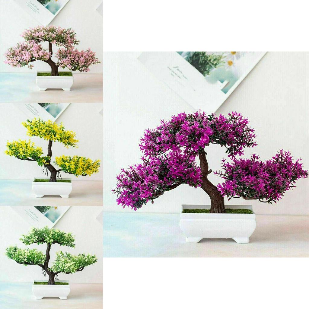 Stunning Bonsai Simulation Artificial Pine Tree Pot Plant For Home And Office Decor