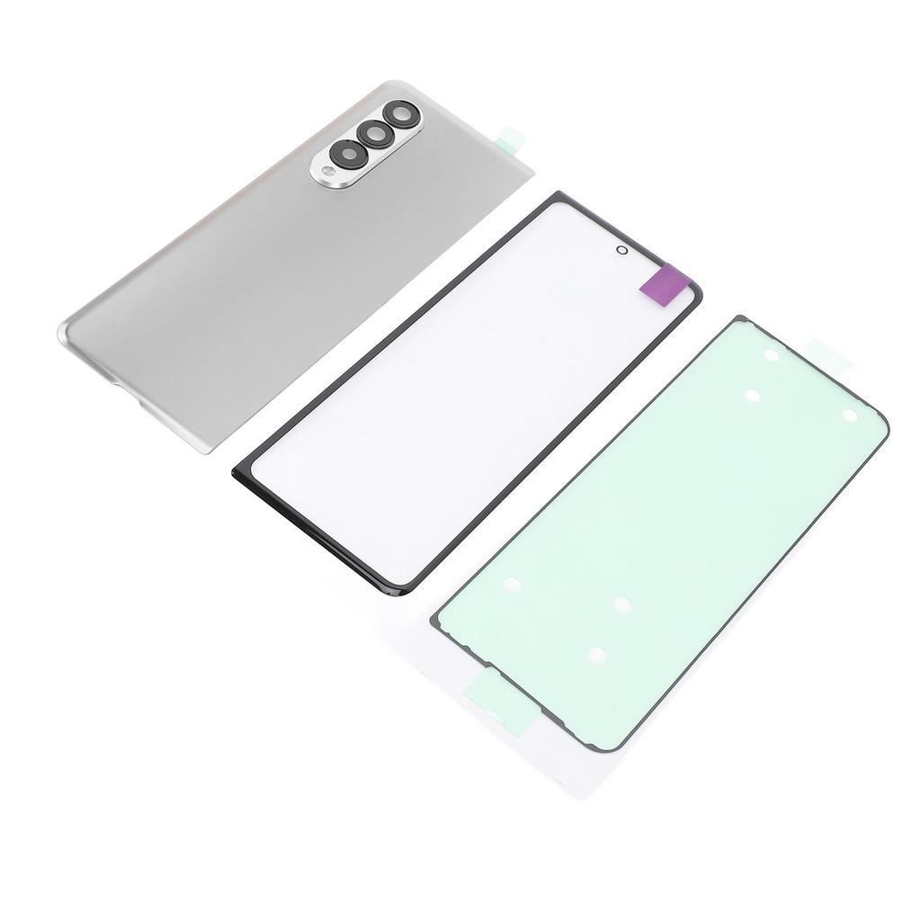 Back Glass Cover Replacement Housing Door and Front Outer Lens Glass Screen Replacement for Fold 3 5G F926 Pre Installed Camera Lens Adhesive