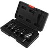 3 Piece Set Step Drill Bit Bearing Steel Stainless Steel Four Slot Expansion Drill 5 Piece Set Four Spiral Flute