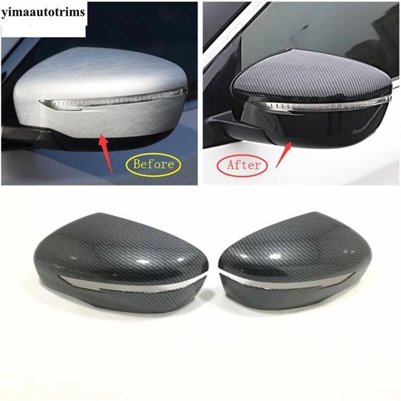 Türgriff / Rückspiegelkappe Streifen Abdeckung Zierleiste Für Nissan X-trail T32 Rogue 2014 - Karbonfaser Zubehör Exterieur