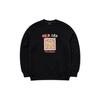 MLB Sweatshirts Unisex Black Crew Neck Moderate Regular 3AMTL6116-50BKS