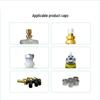 Perfume Bottle Pneumatic Capping & Crimping Machine