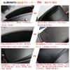 QJBOMTO Motorcycle Saddlebag Side Bag Saddlebag Sportster PVC Leather Waterproof Side Tool Bag Universal Storage Tool Bag for Size Right Side -