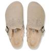 Boston Wmns Birkenstock Shearling Suede 'Taupe' 1028299