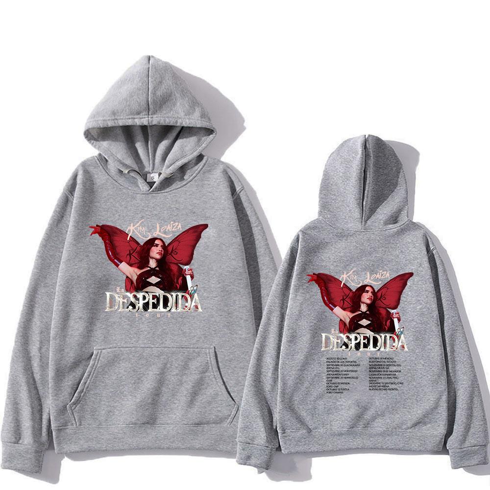 KIMBERLY LOAIZA Tour La Despedida 2024 Hoodie Men/women Hoodies Harajuku Aesthetic Unisex Winter Fleece Pullover Sweatshirt