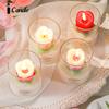 520 Muse Day Romantic Handmade Gift Tulip Flower Aromatherapy Cup Birthday Souvenir Tulip Flower Candle