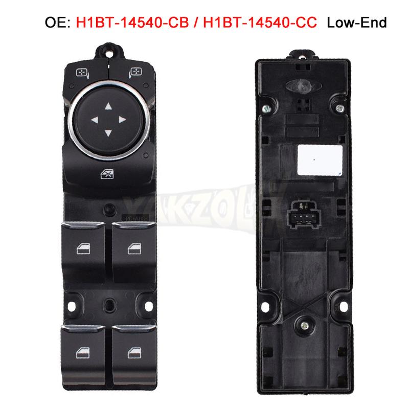 For Ford Focus Left Driver Side Power Window Door Master Switch H1BT-14540-CB H1BT-14540-DC JX7T-14540-BC