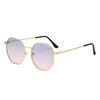 2025 High-End Unisex Metal Polygon Anti-UV Sunglasses