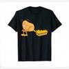 Funny Potato Fries Cartoon T Shirt Kawaii Food Humor T-shirt for Unisex Women Casual Loose Printed Tshirt Short Sleeve Clothes Top