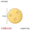 3PCS/LOT CARLIDANA Gold Plated Enamel Charms, Sun Star Boots Halloween Pendants, Stainless Steel DIY Jewelry With Clasp