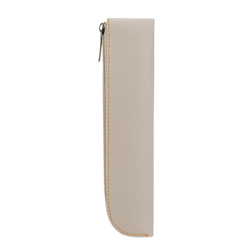 Large Capacity PU Pencil Bags PU Leather Pen Bags Lightweight Pen Holder  Office Supplies