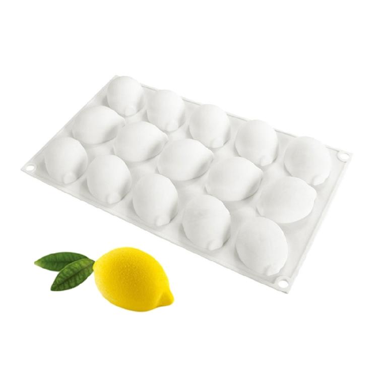 Flexible Baking Molds With 15/12 Fruit Designs Suitable For Chocolate Making Candle Crafting And Dessert Preparation