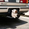 Langlebige Anhängerkupplungskappe 3D-gedruckte Capybara-Anhängerabdeckung, Dekorativer Staub 50mm Anhängerkupplungsschutz, Abschleppschutz, Wohnmobil-LKW-Zubehörabdeckung