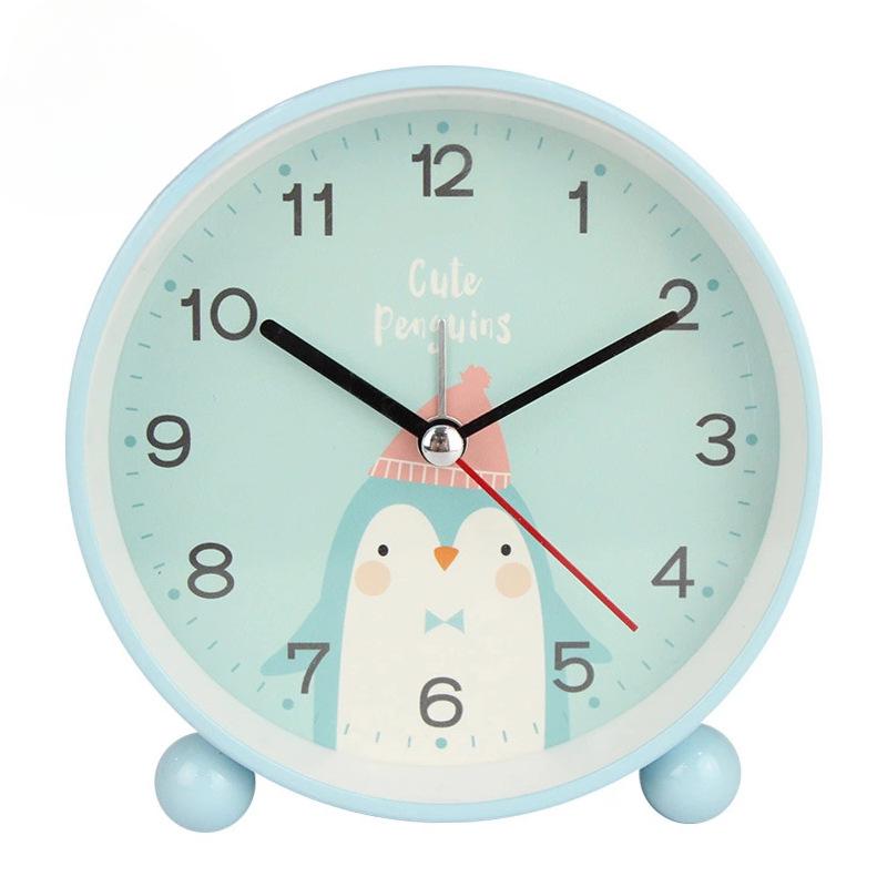 

Милые мультяшные часы с животными Детские студенческие электронные подарки Цветной ночник Бесшумные сканирующие будильники