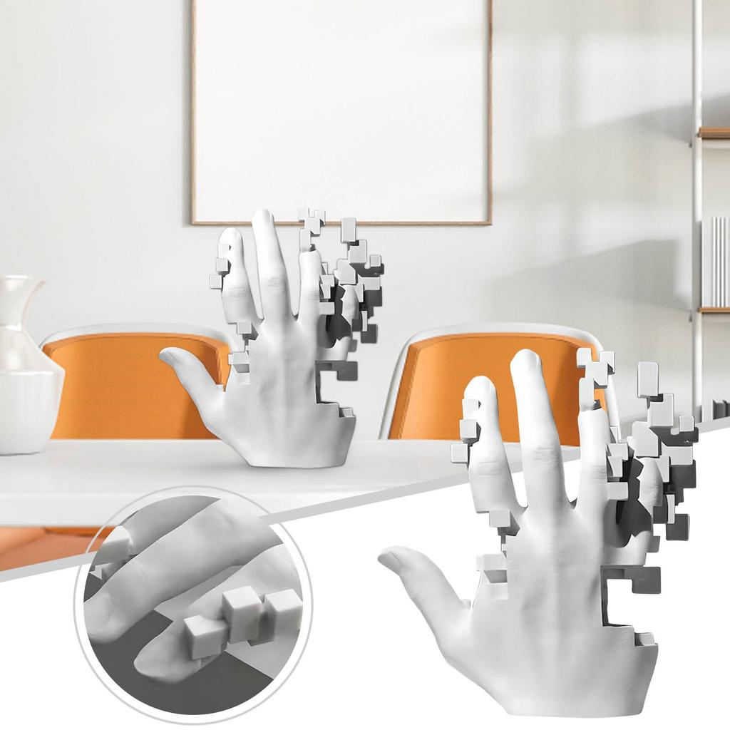 Harz Hand Statue Heimdeko Abstrakte Skulpturen Heimdekorationen Wohnzimmerdeko