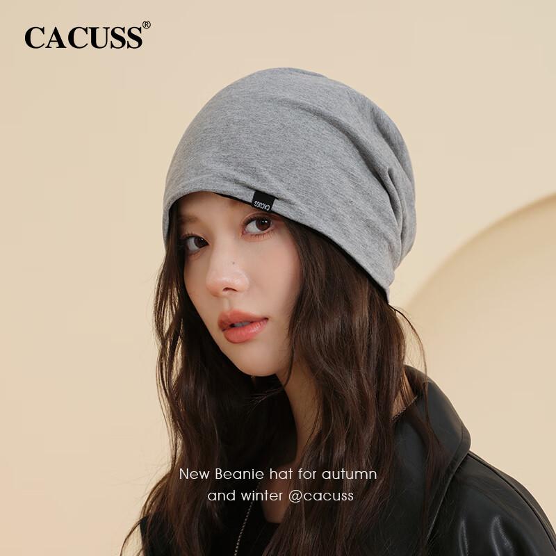 CACUSS Women s Spring/Summer Cotton Beanie Sleep Cap One Size