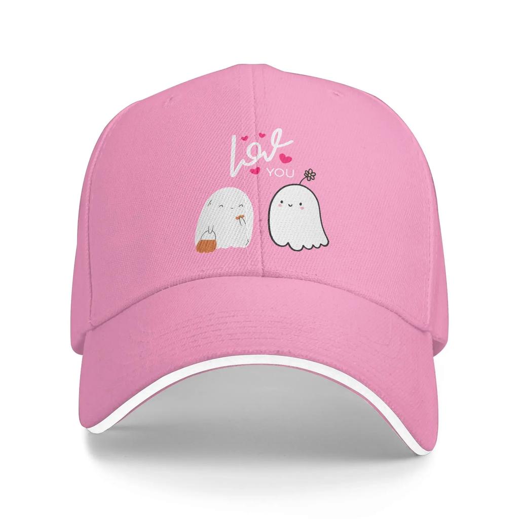 Ghost Of Disapproval Baseball Cap Love You Tennis Skate Sun-Proof Trucker Hat Women Men y2k Funny Design Baseball Caps
