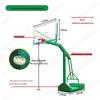 Yinggao Outdoor Mobile Basketball Hoop