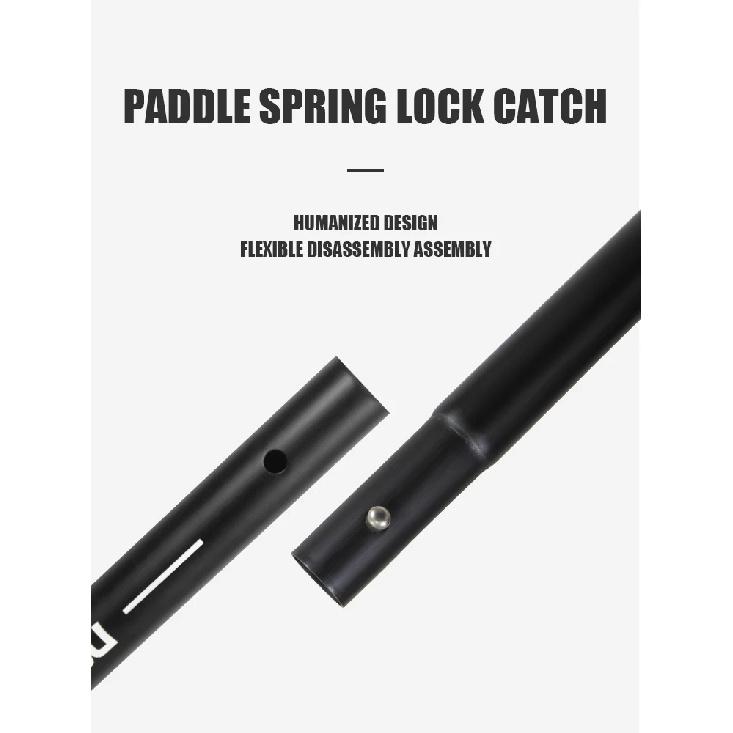 KOETSU Adjustable Aluminum Alloy Paddle for SUP Board and Kayak - Convertible Single/Double Head Oar for Water Sports,