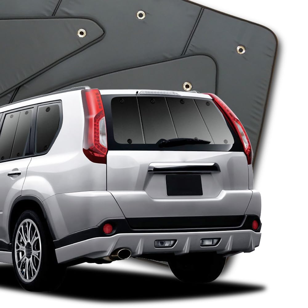 Nissan T31 Black Sunshade of Popular for Car Car and Disaster Rear Sunshade X-Trail Series (instead Silver), Camping, Film, Preparedness. Compatible.