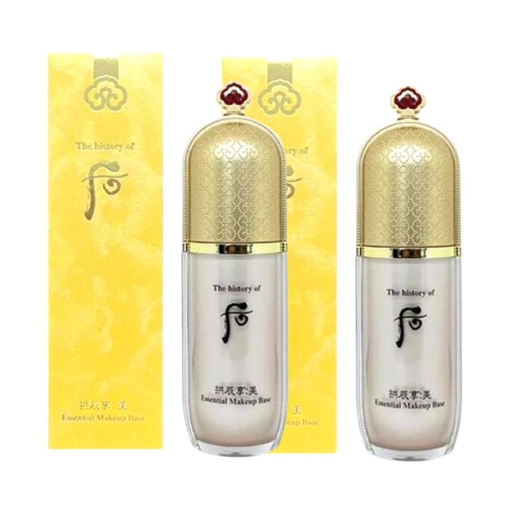The history of whoo Gongjinhyang Mi Esencjalna Baza pod Makijaż 40ml Koreańska Ziołowa Nawilżająca i Rozświetlająca Baza Bezbłędny i Długotrwały K-Beauty