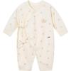 Babybeeyi Newborn Star Print Cotton Wrap Bodysuit
