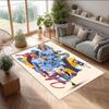 Erling Haaland Printed Flannel Area Rug Non Slip Soft Polyester Floor Carpet Indoor Decor Mat for Bedroom Living Room Sofa