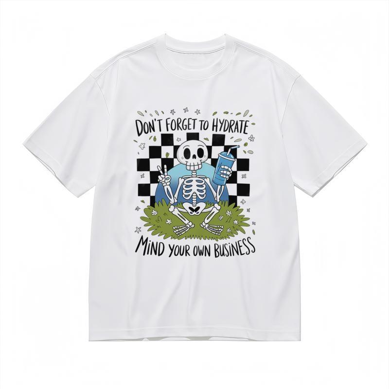 

Women s Trend All-Season Breathable Classic T-Shirt Quirky Cartoon Graphic Tee 4XL