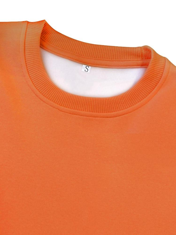 American European Cross Border Fashion Casual Women Long Sleeve Printed Slogan Sweatshirt