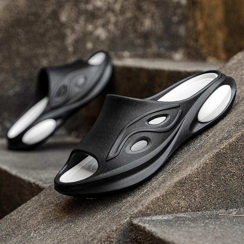 Summertime Eva Soft Slide Shoes For Men Slides Indoor Outside Sandal Shoes Beach Men Daily Wear Shoes Garden Shoes Male Slip-Resistant House Shoes