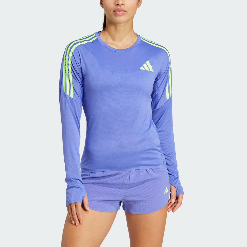 adidas Adizero Running T Shirt Women's Blue IT2187