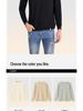 Anthem Men's Slim Fit Wool Mid-Neck Long Sleeve Warm Base Layer for Autumn/Winter