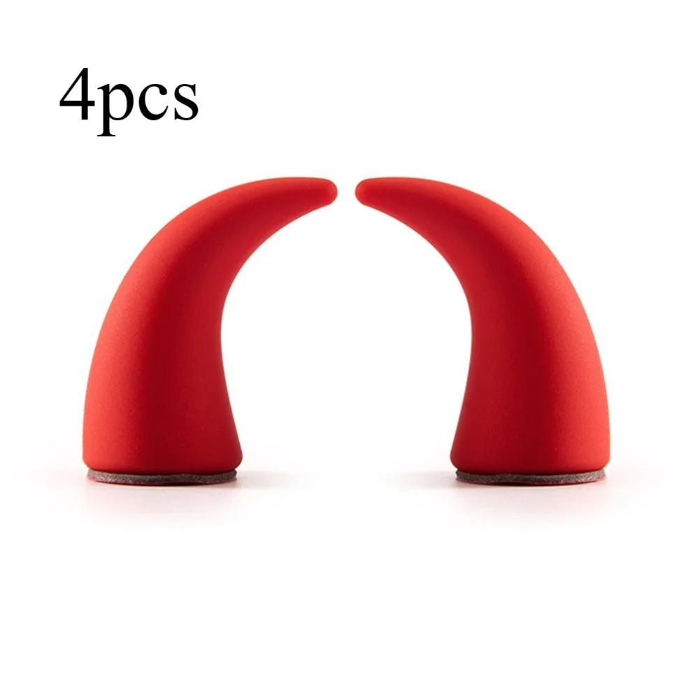 2 Pairs/set Creative Trend Car Air Outlet Direction Cute Devil Horns For MINI Automobile Decorative Items and Ornaments