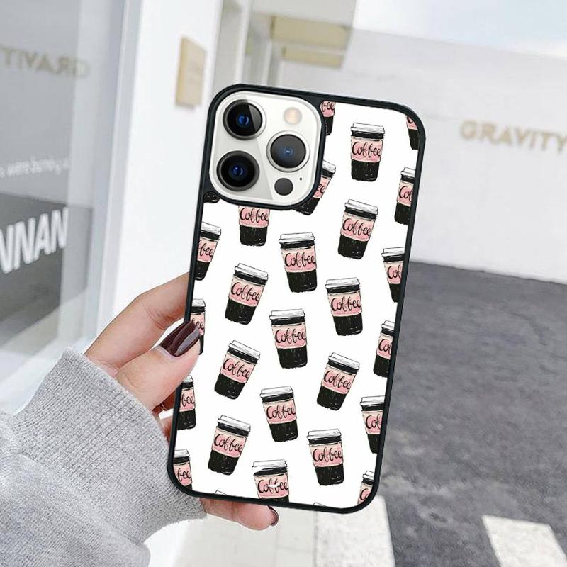 Coffee Is Calling Funny Phone Answer Page Phone Case For iPhone 17 Air 15 16 Cover  11 13 14 Pro Max 12 Plus Max XR